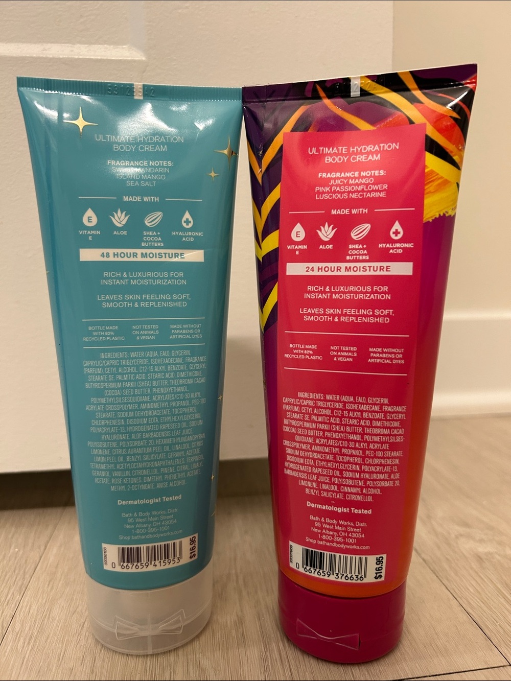 Bath & Body Works (NWT) Island Margarita and Bali Mango Body Cream - Picture 2 of 2
